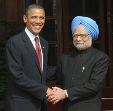 US President Barack Obama and prime minister Manmohan Singh